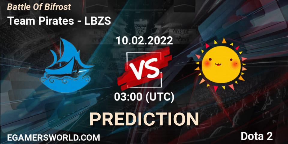 Team Pirates - LBZS: прогноз. 10.02.2022 at 03:05, Dota 2, Battle Of Bifrost