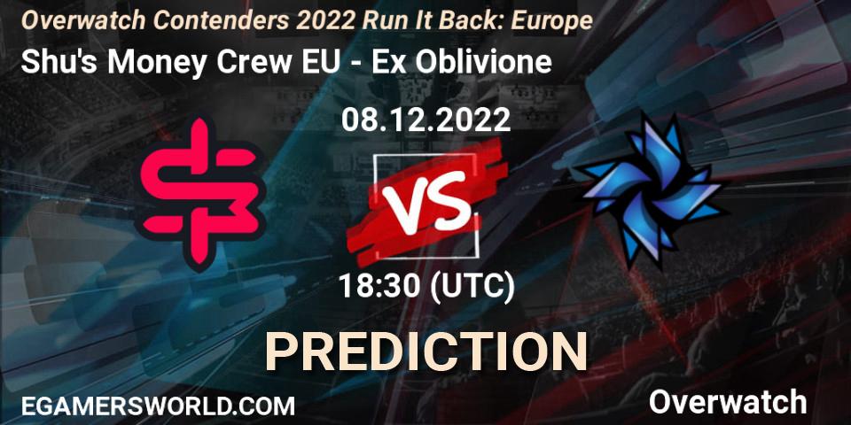 Shu's Money Crew EU - Ex Oblivione: прогноз. 08.12.2022 at 18:55, Overwatch, Overwatch Contenders 2022 Run It Back: Europe