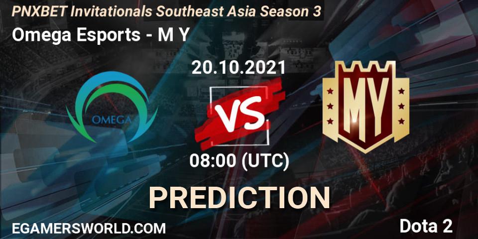 Omega Esports - M Y: прогноз. 20.10.2021 at 08:15, Dota 2, PNXBET Invitationals Southeast Asia Season 3