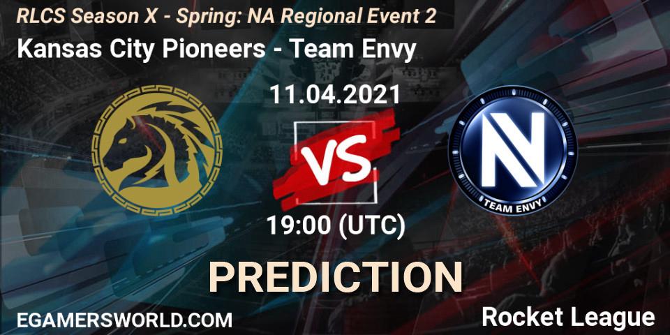 Kansas City Pioneers - Team Envy: прогноз. 11.04.2021 at 19:00, Rocket League, RLCS Season X - Spring: NA Regional Event 2