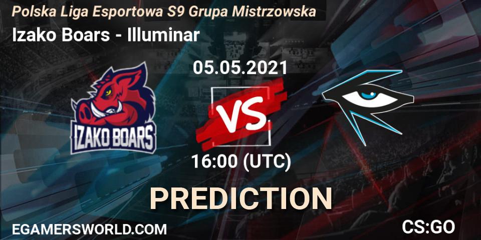 Izako Boars - Illuminar: прогноз. 05.05.2021 at 16:00, Counter-Strike (CS2), Polska Liga Esportowa S9 Grupa Mistrzowska