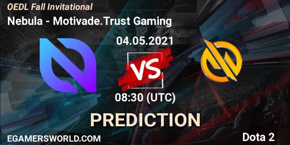 Nebula - Motivade.Trust Gaming: прогноз. 04.05.2021 at 08:30, Dota 2, OEDL Fall Invitational