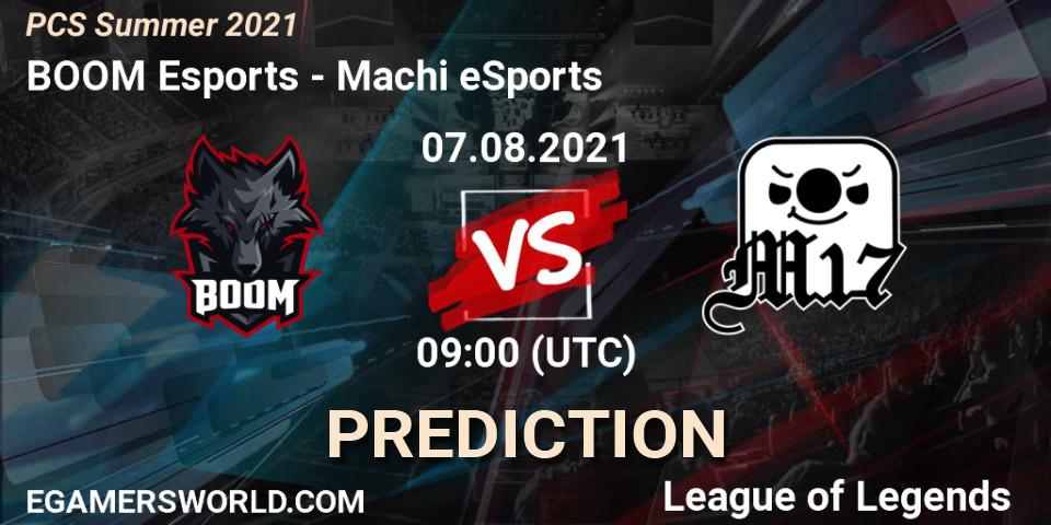 BOOM Esports - Machi eSports: прогноз. 07.08.21, LoL, PCS Summer 2021