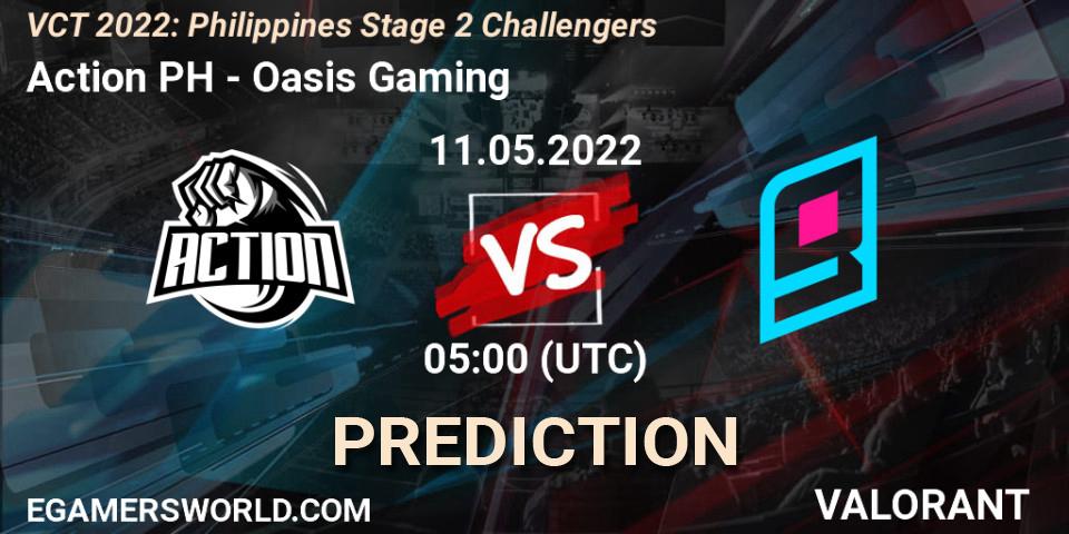 Action PH - Oasis Gaming: прогноз. 11.05.22, VALORANT, VCT 2022: Philippines Stage 2 Challengers