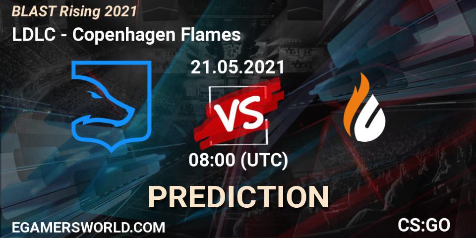 LDLC - Copenhagen Flames: прогноз. 21.05.21, CS2 (CS:GO), BLAST Rising 2021