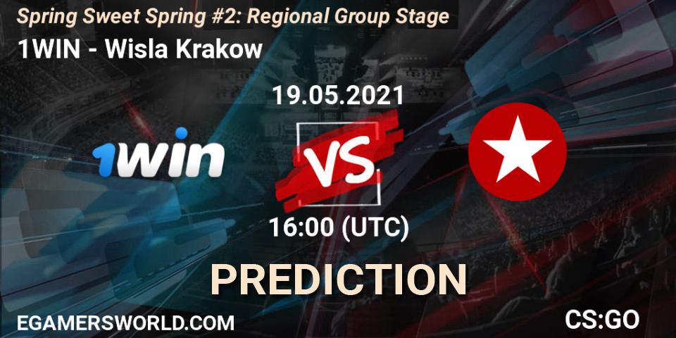 1WIN - Wisla Krakow: прогноз. 19.05.2021 at 16:10, Counter-Strike (CS2), Spring Sweet Spring #2: Regional Group Stage