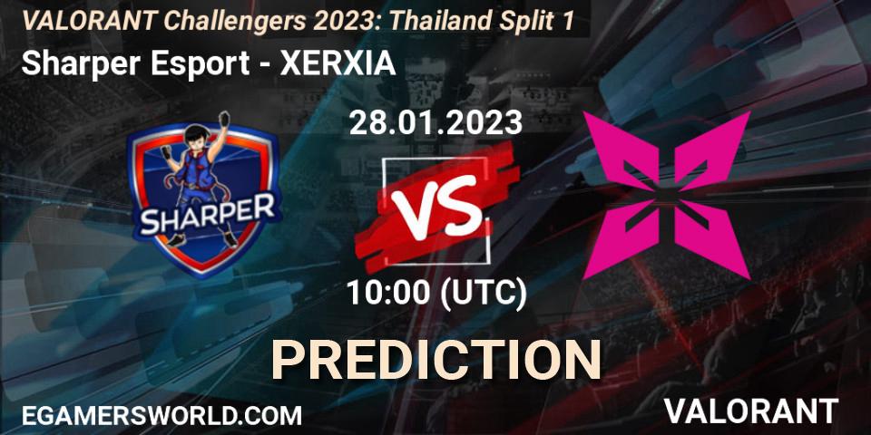 Sharper Esport - XERXIA: прогноз. 28.01.23, VALORANT, VALORANT Challengers 2023: Thailand Split 1