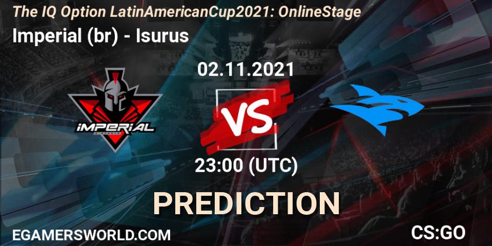 Imperial (br) - Isurus: прогноз. 02.11.2021 at 23:00, Counter-Strike (CS2), The IQ Option Latin American Cup 2021: Online Stage