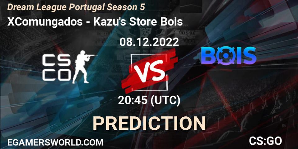 XComungados - Kazu's Store Bois: прогноз. 08.12.22, CS2 (CS:GO), Dream League Portugal Season 5