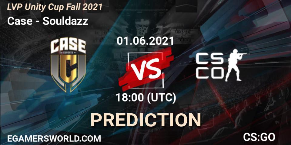Case - Souldazz: прогноз. 01.06.2021 at 18:00, Counter-Strike (CS2), LVP Unity Cup Fall 2021