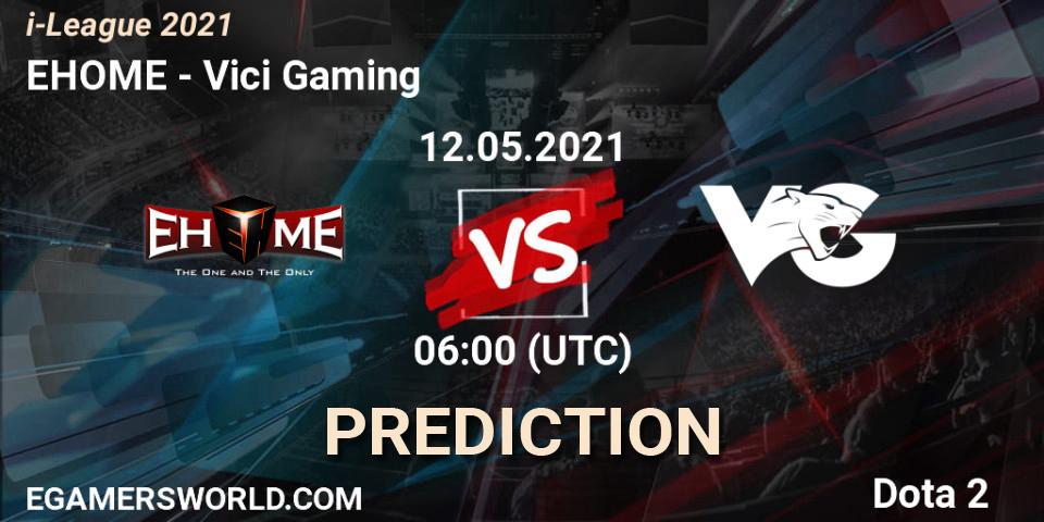 EHOME - Vici Gaming: прогноз. 12.05.2021 at 06:00, Dota 2, i-League 2021 Season 1