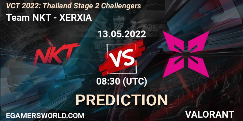 Team NKT - XERXIA: прогноз. 13.05.2022 at 08:30, VALORANT, VCT 2022: Thailand Stage 2 Challengers