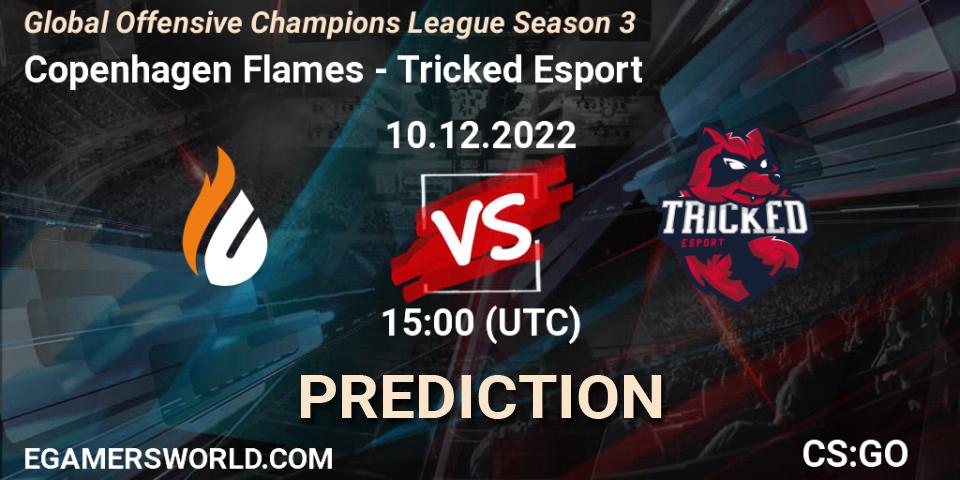 Copenhagen Flames - Tricked Esport: прогноз. 10.12.22, CS2 (CS:GO), Global Offensive Champions League Season 3