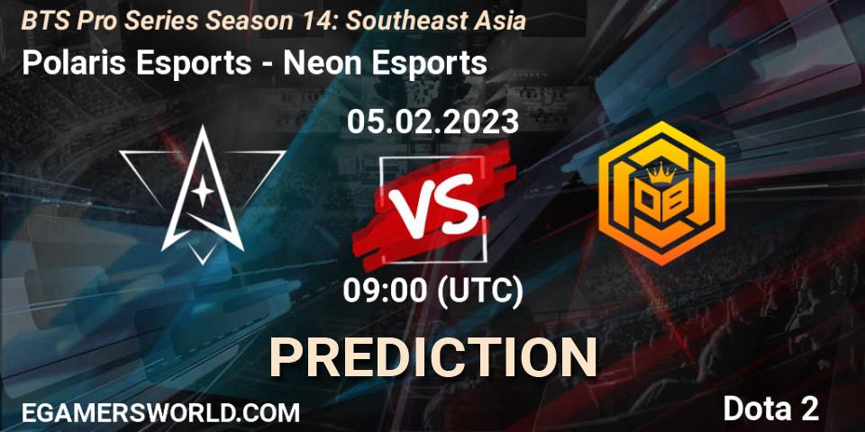 Polaris Esports - Neon Esports: прогноз. 05.02.23, Dota 2, BTS Pro Series Season 14: Southeast Asia