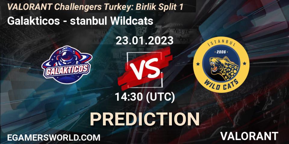 Galakticos - İstanbul Wildcats: прогноз. 23.01.2023 at 14:45, VALORANT, VALORANT Challengers 2023 Turkey: Birlik Split 1
