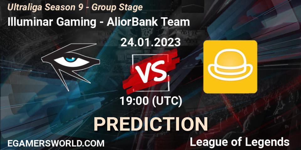 Illuminar Gaming - AliorBank Team: прогноз. 24.01.2023 at 19:30, LoL, Ultraliga Season 9 - Group Stage