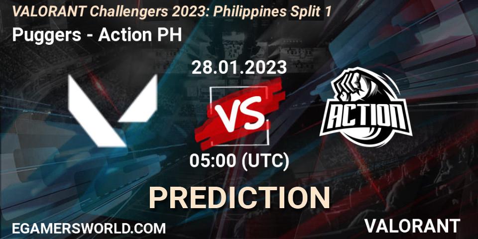 Puggers - Action PH: прогноз. 28.01.23, VALORANT, VALORANT Challengers 2023: Philippines Split 1