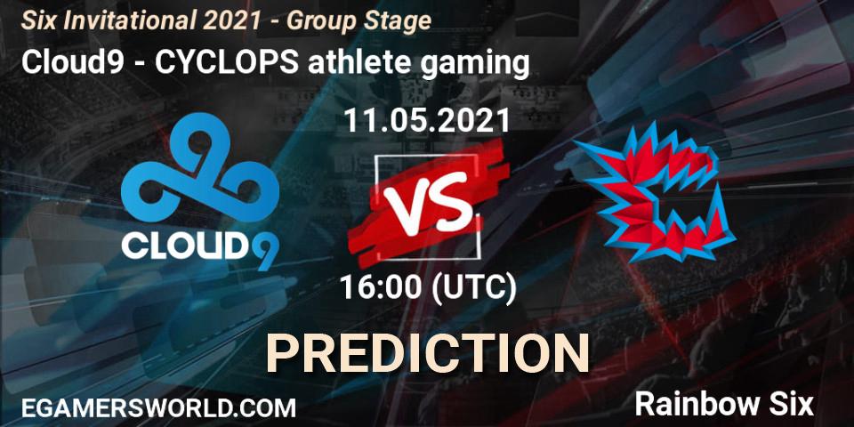 Cloud9 - CYCLOPS athlete gaming: прогноз. 11.05.2021 at 15:00, Rainbow Six, Six Invitational 2021 - Group Stage