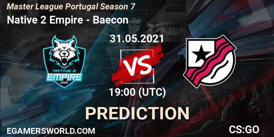 Native 2 Empire - Baecon: прогноз. 31.05.21, CS2 (CS:GO), Master League Portugal Season 7