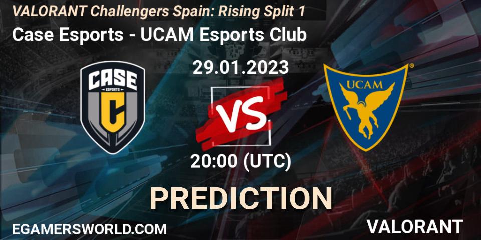 Case Esports - UCAM Esports Club: прогноз. 29.01.23, VALORANT, VALORANT Challengers 2023 Spain: Rising Split 1
