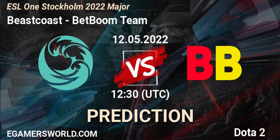 Beastcoast - BetBoom Team: прогноз. 12.05.2022 at 12:43, Dota 2, ESL One Stockholm 2022 Major