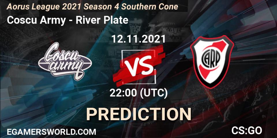 Coscu Army - River Plate: прогноз. 12.11.2021 at 22:10, Counter-Strike (CS2), Aorus League 2021 Season 4 Southern Cone