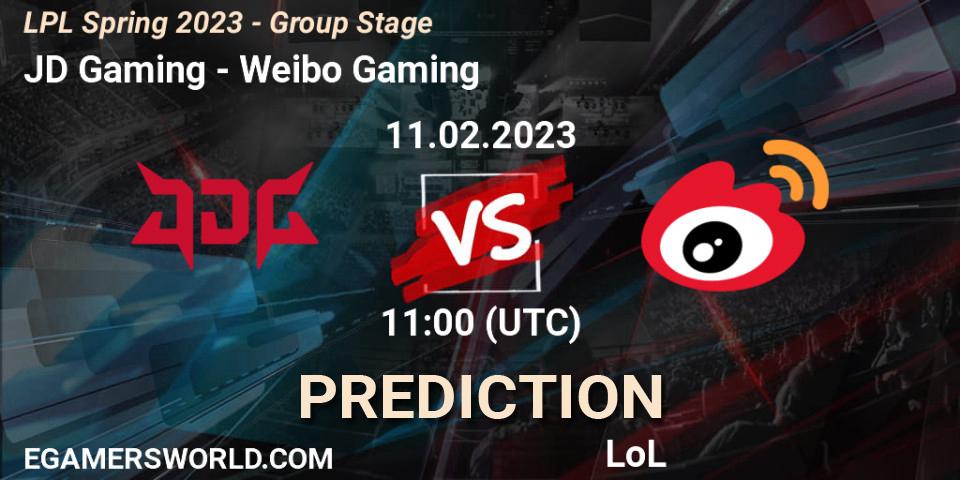 JD Gaming - Weibo Gaming: прогноз. 11.02.23, LoL, LPL Spring 2023 - Group Stage