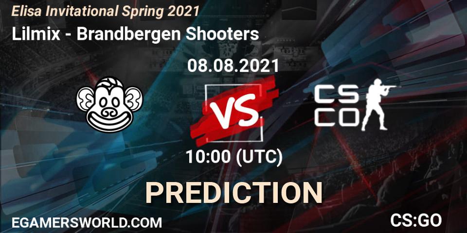 Lilmix - Brandbergen Shooters: прогноз. 08.08.2021 at 10:00, Counter-Strike (CS2), Elisa Invitational Fall 2021 Sweden Closed Qualifier