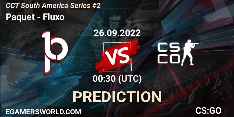 Paquetá - Fluxo: прогноз. 26.09.2022 at 01:10, Counter-Strike (CS2), CCT South America Series #2