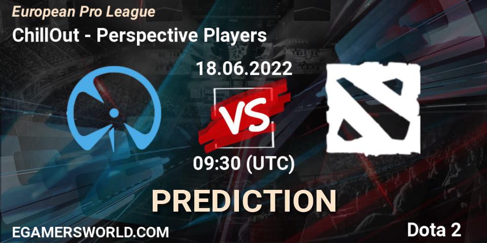 ChillOut - Perspective Players: прогноз. 18.06.2022 at 09:43, Dota 2, European Pro League
