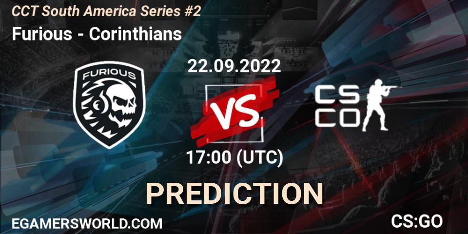 Furious - Corinthians: прогноз. 22.09.2022 at 17:40, Counter-Strike (CS2), CCT South America Series #2
