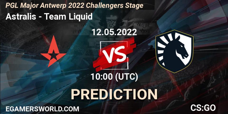 Astralis - Team Liquid: прогноз. 12.05.22, CS2 (CS:GO), PGL Major Antwerp 2022 Challengers Stage