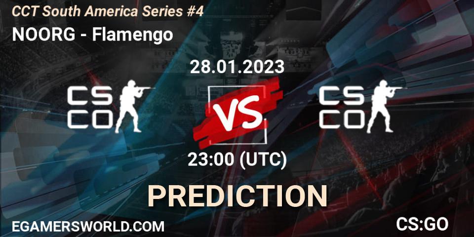 NOORG - Flamengo: прогноз. 28.01.23, CS2 (CS:GO), CCT South America Series #4