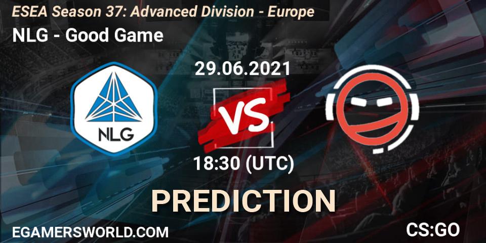 NLG - Good Game: прогноз. 29.06.2021 at 19:00, Counter-Strike (CS2), ESEA Season 37: Advanced Division - Europe