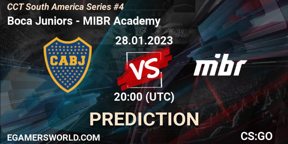 Boca Juniors - MIBR Academy: прогноз. 28.01.23, CS2 (CS:GO), CCT South America Series #4