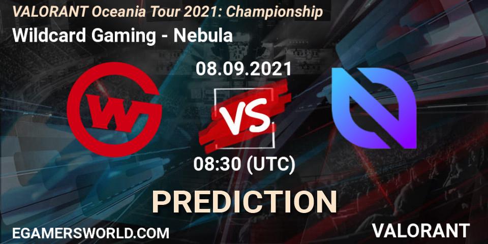 Wildcard Gaming - Nebula: прогноз. 08.09.2021 at 08:30, VALORANT, VALORANT Oceania Tour 2021: Championship