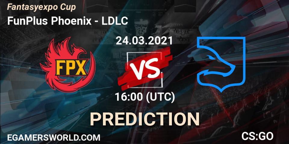 FunPlus Phoenix - LDLC: прогноз. 24.03.2021 at 16:00, Counter-Strike (CS2), Fantasyexpo Cup Spring 2021