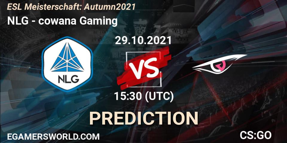 NLG - cowana Gaming: прогноз. 29.10.2021 at 15:30, Counter-Strike (CS2), ESL Meisterschaft: Autumn 2021