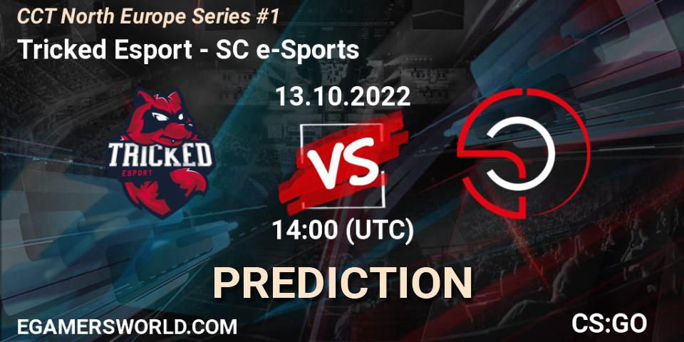 Tricked Esport - SC e-Sports: прогноз. 13.10.2022 at 14:15, Counter-Strike (CS2), CCT North Europe Series #1