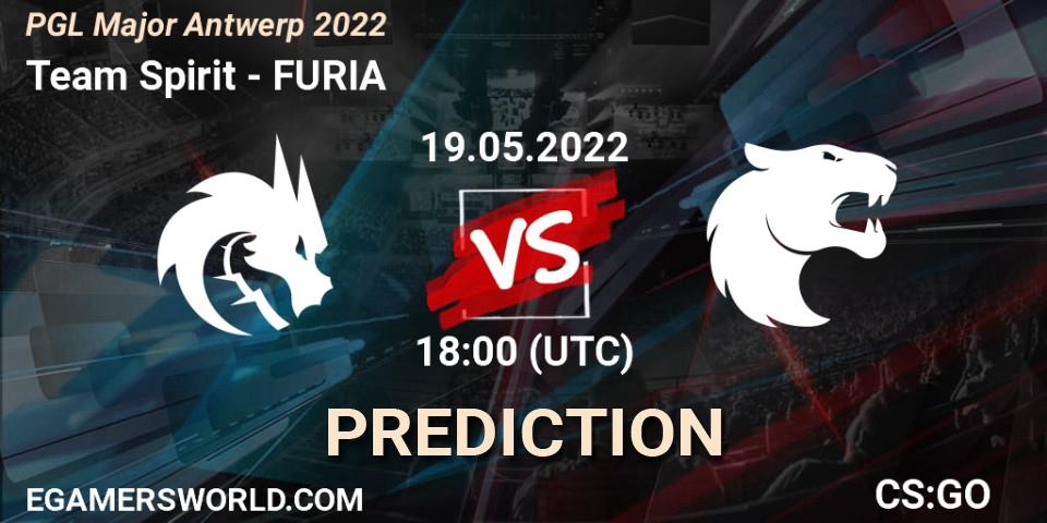 Team Spirit - FURIA: прогноз. 19.05.22, CS2 (CS:GO), PGL Major Antwerp 2022