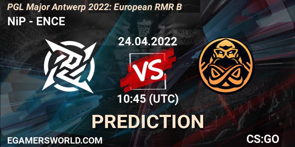 NiP - ENCE: прогноз. 24.04.2022 at 10:55, Counter-Strike (CS2), PGL Major Antwerp 2022: European RMR B