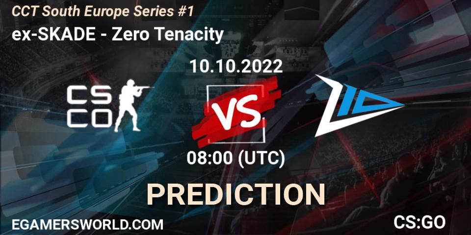 ex-SKADE - Zero Tenacity: прогноз. 10.10.22, CS2 (CS:GO), CCT South Europe Series #1