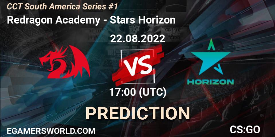 Redragon Academy - Stars Horizon: прогноз. 22.08.2022 at 17:00, Counter-Strike (CS2), CCT South America Series #1