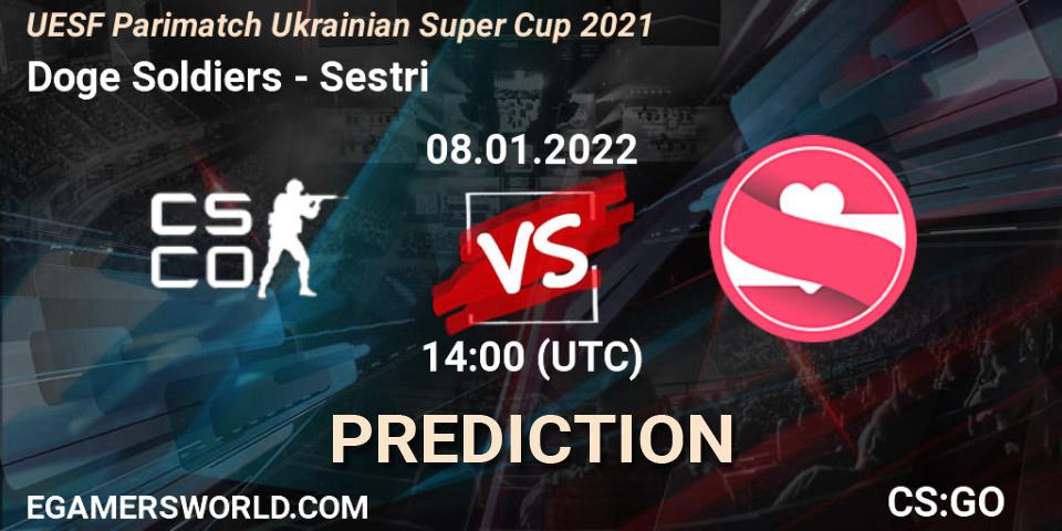 Doge Soldiers - Sestri: прогноз. 08.01.2022 at 14:10, Counter-Strike (CS2), UESF Parimatch Ukrainian Super Cup 2021
