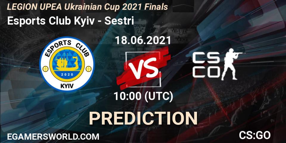 Esports Club Kyiv - Sestri: прогноз. 18.06.2021 at 10:00, Counter-Strike (CS2), LEGION UPEA Ukrainian Cup 2021 Finals