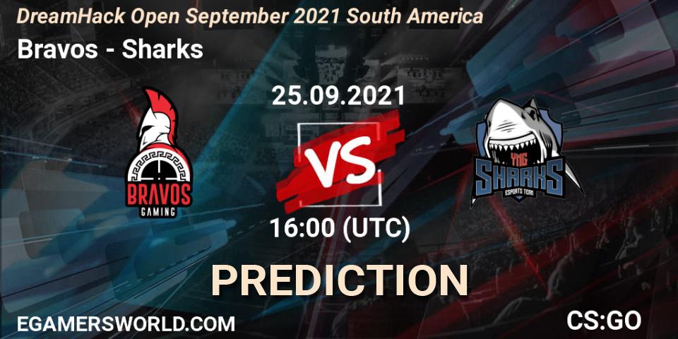 Bravos - Sharks: прогноз. 25.09.2021 at 16:00, Counter-Strike (CS2), DreamHack Open September 2021 South America