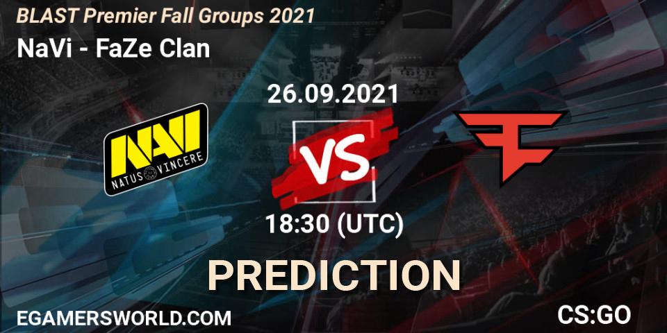 NaVi - FaZe Clan: прогноз. 26.09.21, CS2 (CS:GO), BLAST Premier Fall Groups 2021