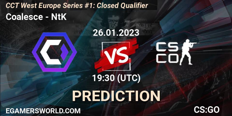 Coalesce - NtK: прогноз. 26.01.23, CS2 (CS:GO), CCT West Europe Series #1: Closed Qualifier