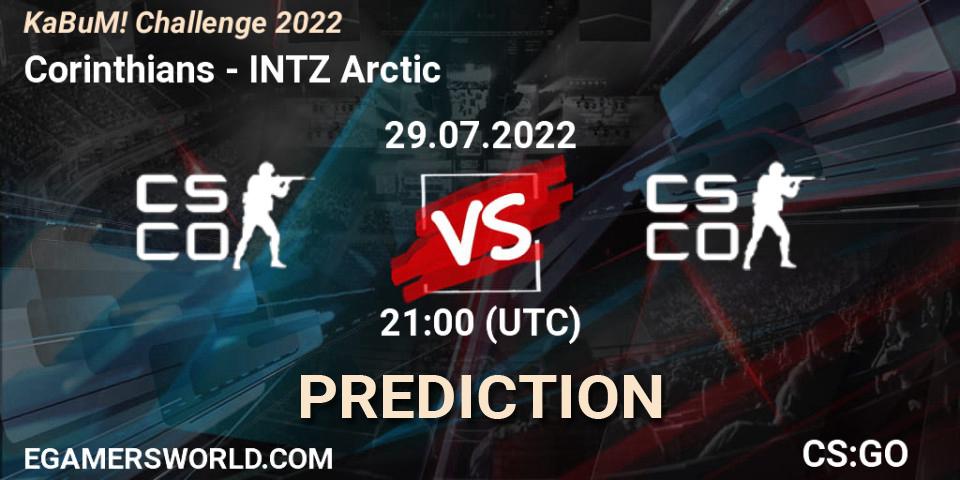 Corinthians - INTZ Arctic: прогноз. 29.07.2022 at 21:00, Counter-Strike (CS2), KaBuM! Challenge 2022