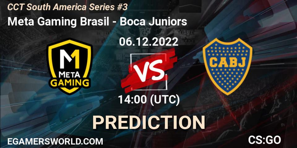 Meta Gaming Brasil - Boca Juniors: прогноз. 06.12.2022 at 15:15, Counter-Strike (CS2), CCT South America Series #3